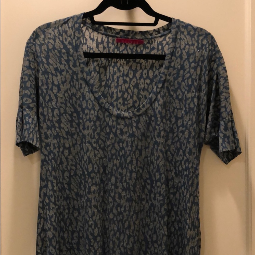 Velvet brand scoop neck top